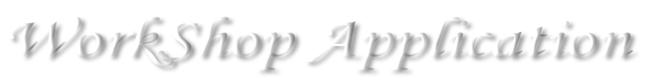 WorkShop Application
